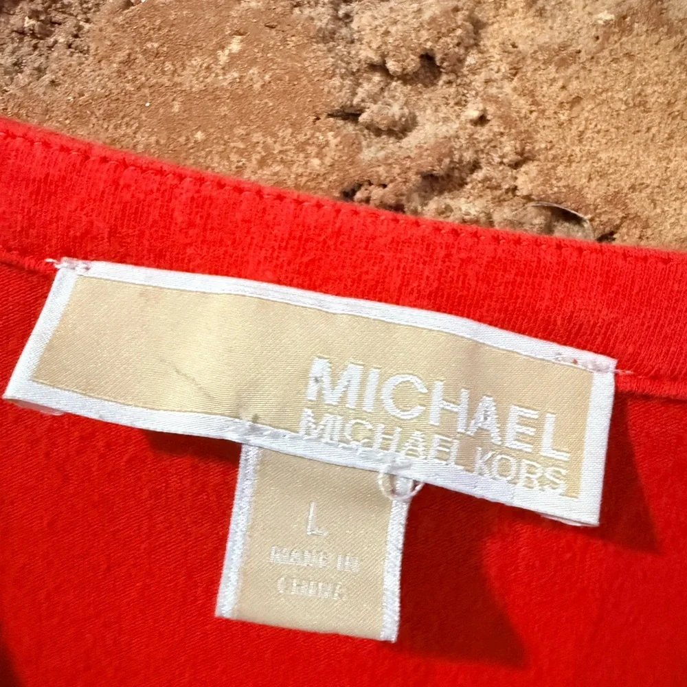 4/$25 • Michael by Michael Kors Zip Detail Top - Picture 3 of 3